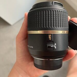 Tamron Nikon mount 60mm prime lens